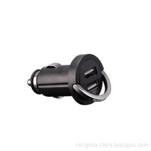 White, Black 12 - 24v 5v Dc 2100 MA 2100 Ma Mini Usb Car Ch